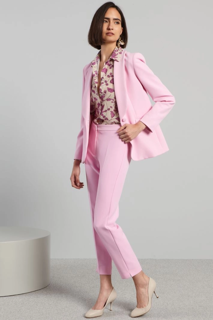 Shawl collar blazer - PINK