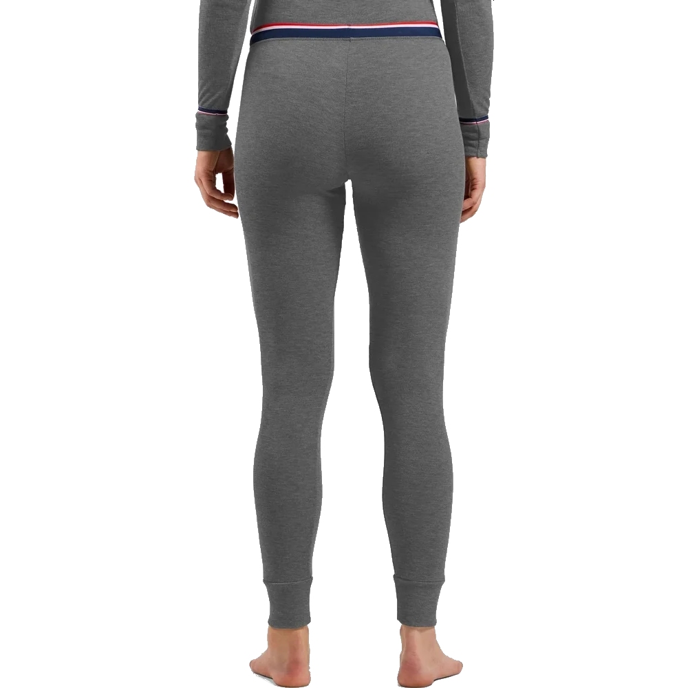 Odlo Active Warm Originals Base Layer Bottoms Women - odlo steel grey melange