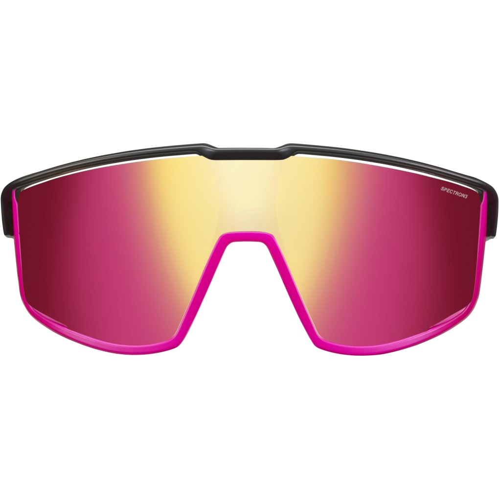 Julbo Fury Sunglasses - Black/Pink - Multilayer Pink Spectron 3