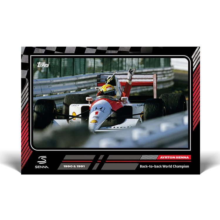 Topps UK - The Story of Senna - Card #37