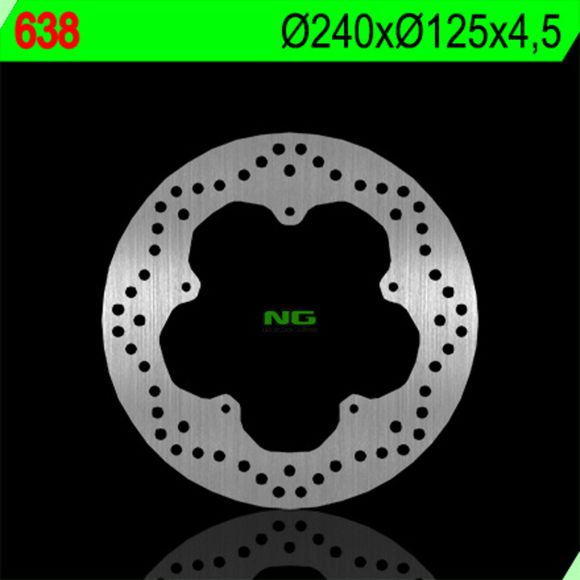 NG Round Fixed Brake DiscRef: NGD00167A / 1024143