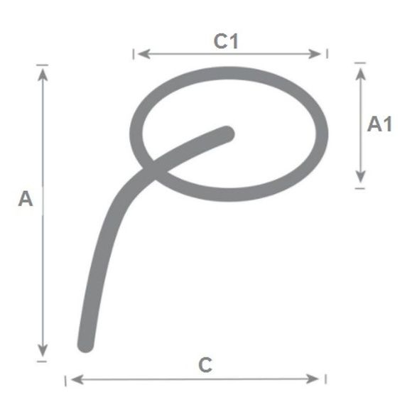 Rétroviseur Highway Hawk Skeleton Hand (la paire) Universel - Noir / GrisRef : HIG0130 / 91-866