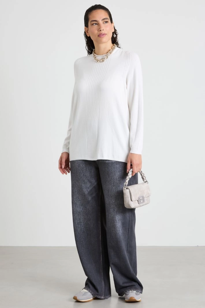 Jersey trousers - BLACK