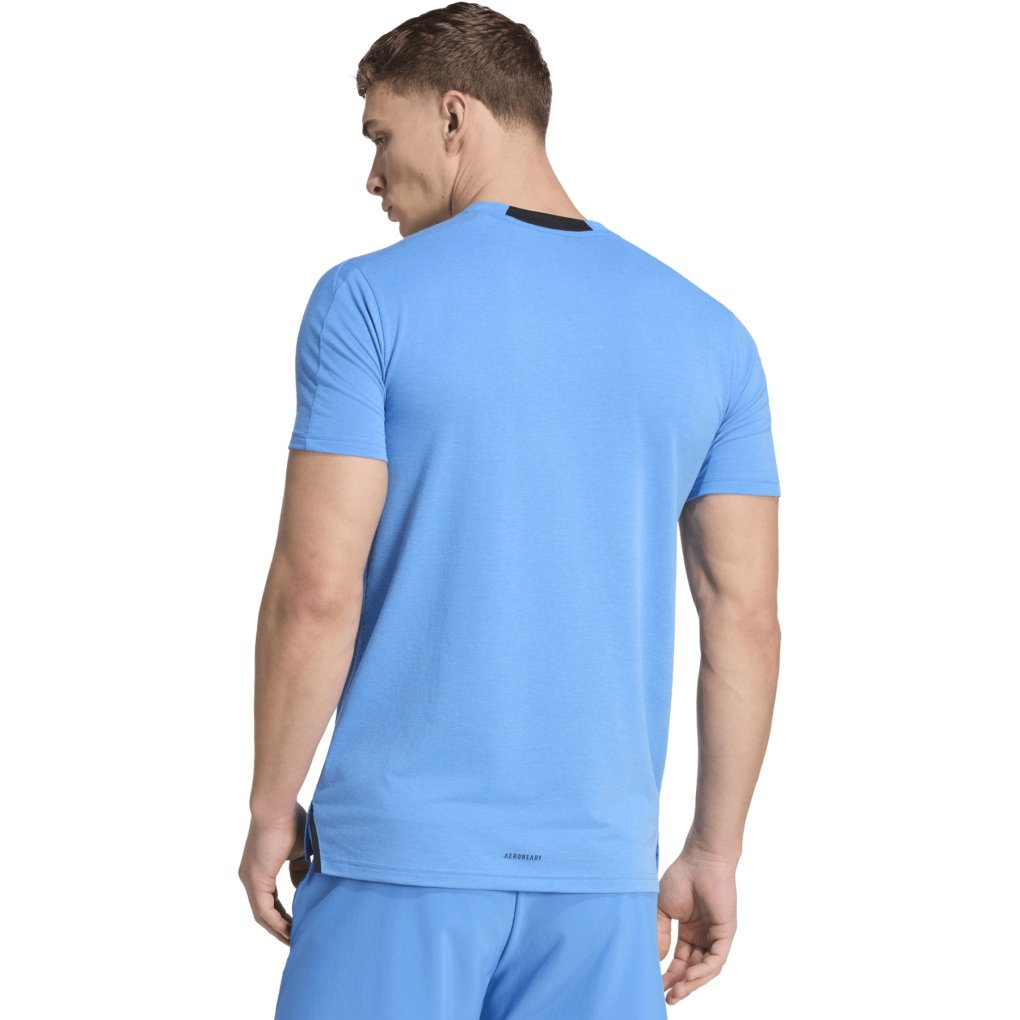 adidas Designed for Training Tee Men - ray blue KA7295