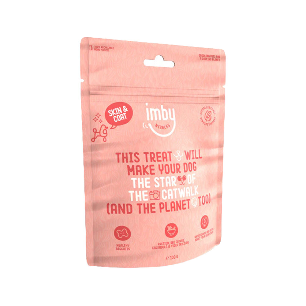 Imby Nibbles Skin & Coat - 100 g