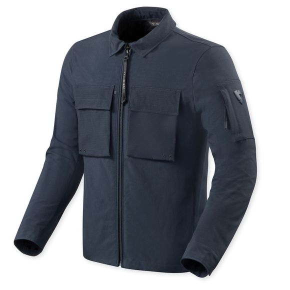 Motorcycle Rev it YALETOWN Overshirt - BlueRef: RI1794