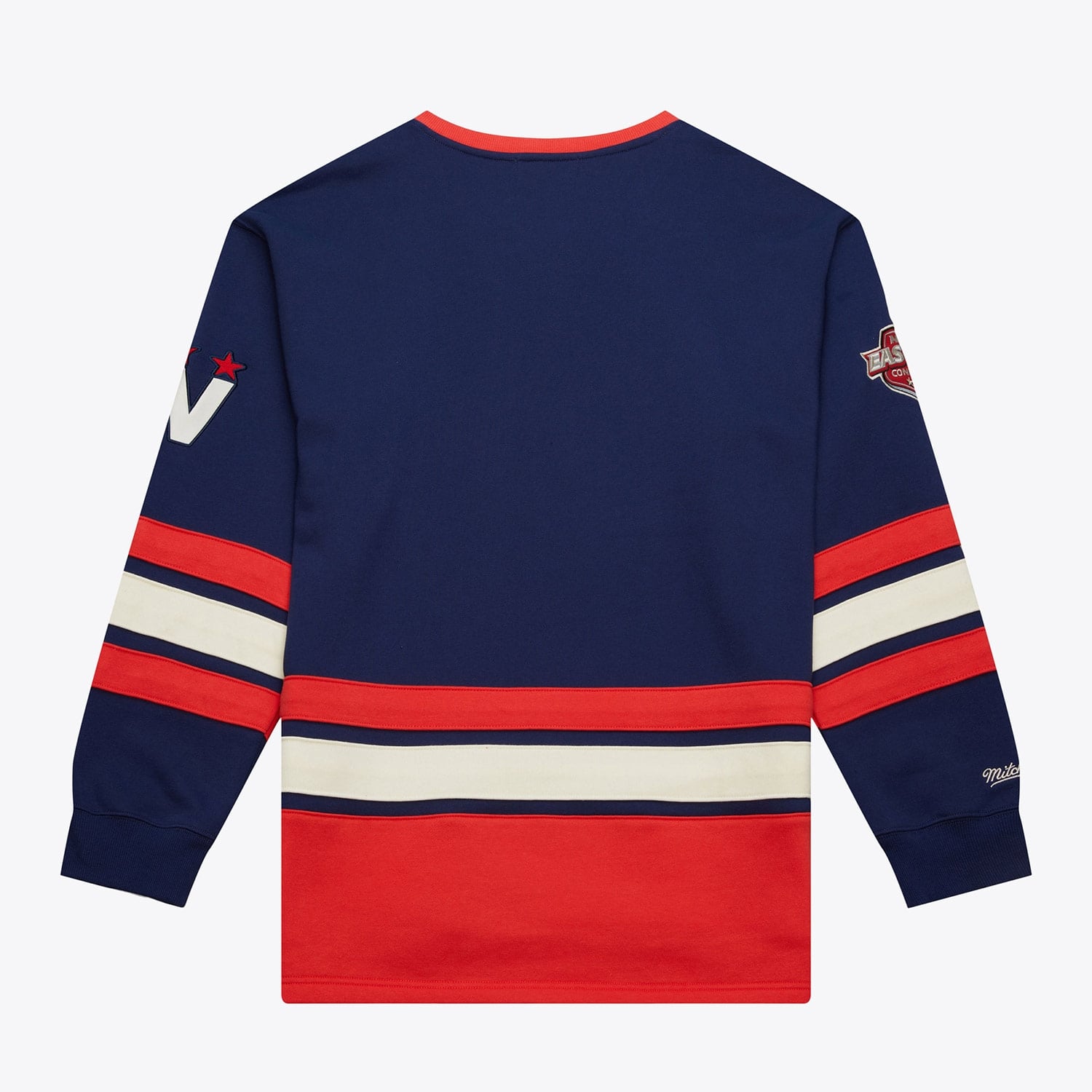 Washington Capitals Mitchell & Ness Heritage NHL Lace-Up Jersey Crew