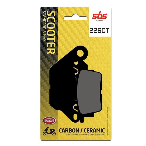 SBS 226CT Organic Front Brake PadsRef: SBS226CT / 226080