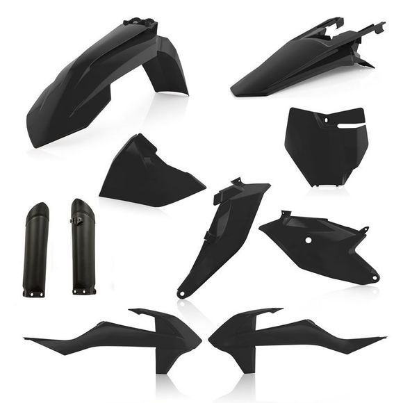 Acerbis FULL KIT BLACK Plastic KitRef: AE1972 / 0022933.090