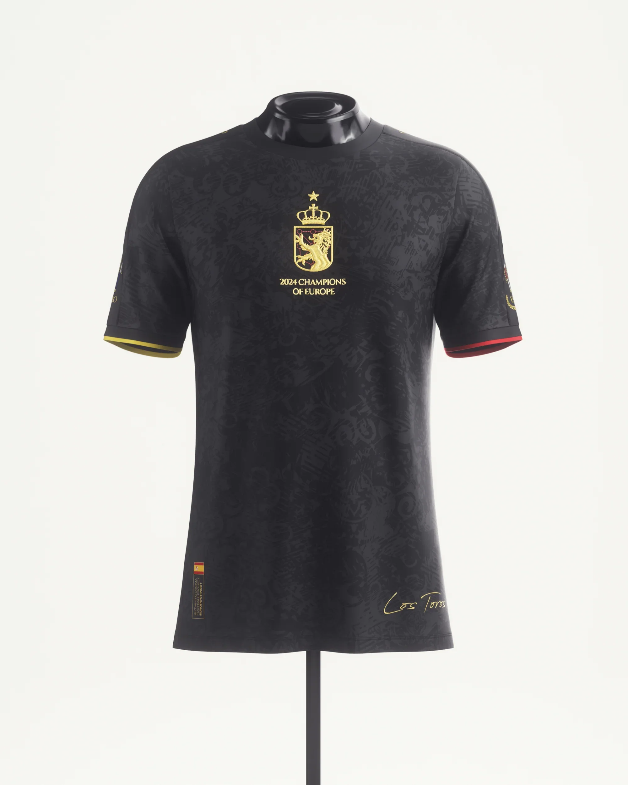 Spain 2024 Euros Champion Jersey (Los Toros)