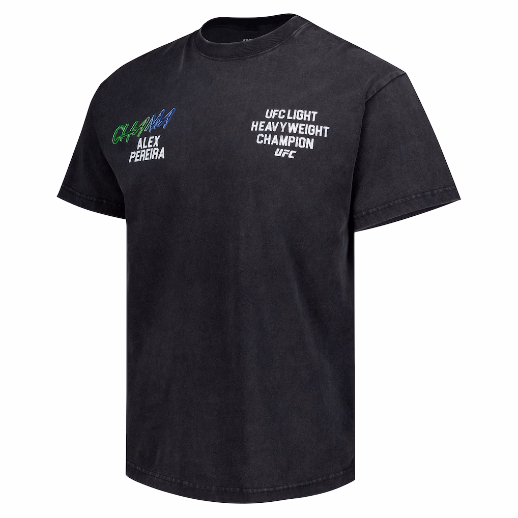 Men's Black Alex Pereira Country Man T-Shirt