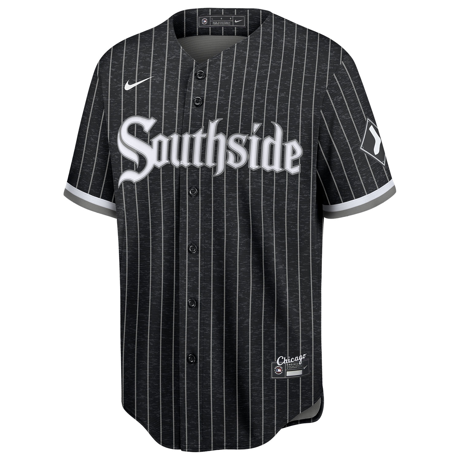 Chicago White Sox Nike City Connect MLB Jersey Pinstripe