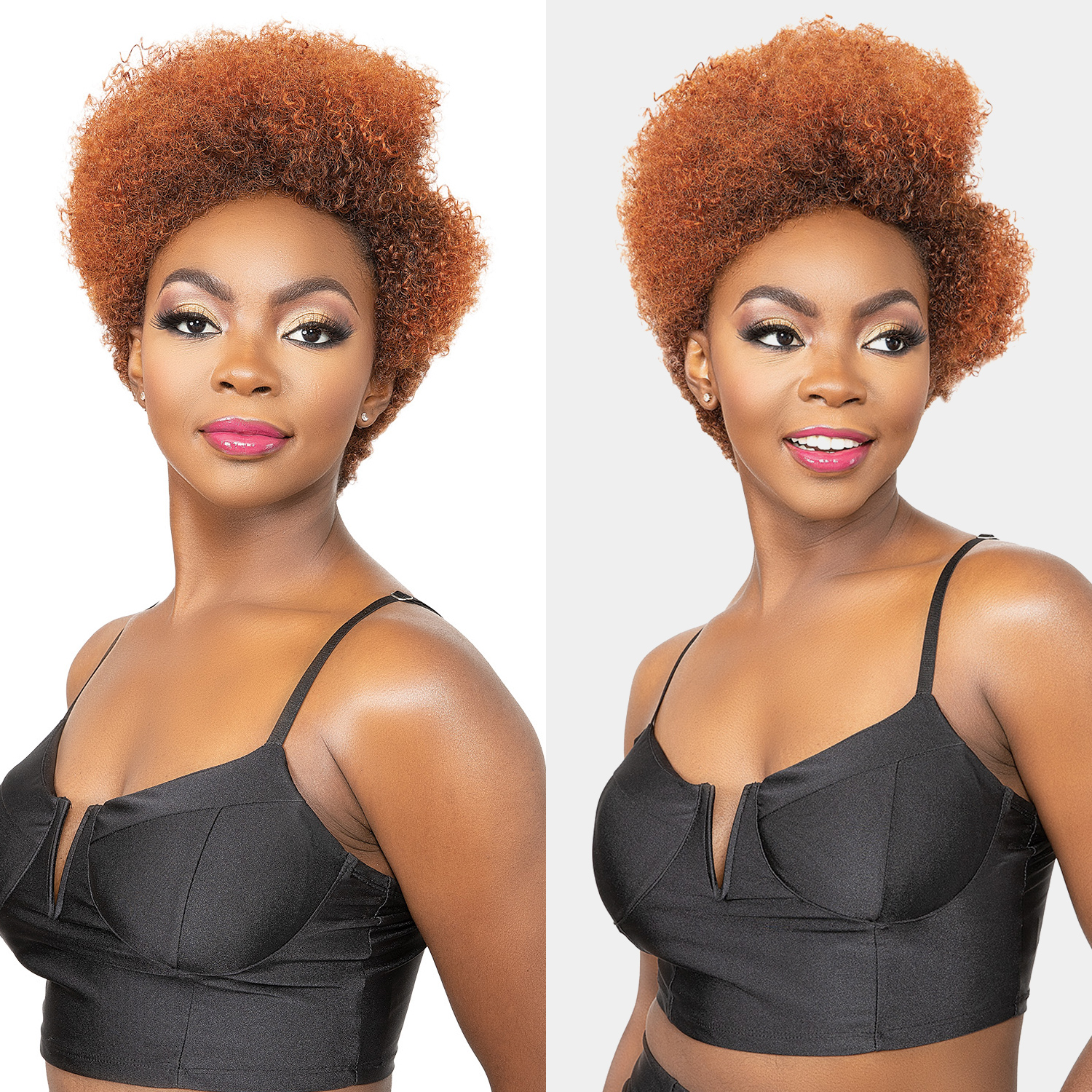 Janet Collection Natural Curly Afro Wig Eden