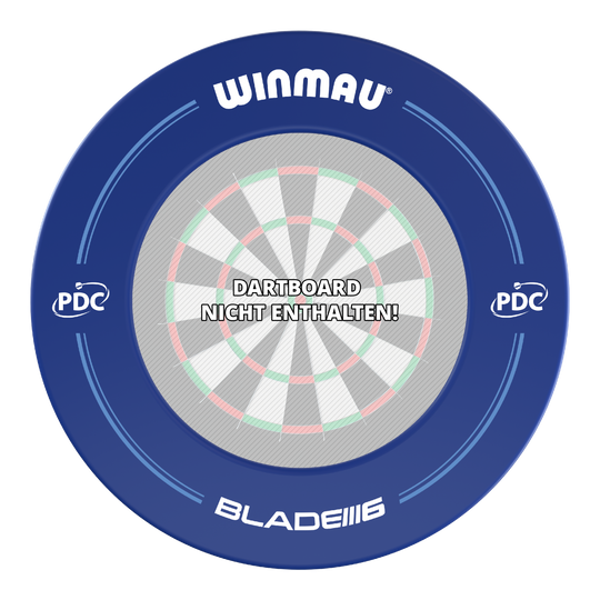 Winmau PDC Dartboard Surround - Blue