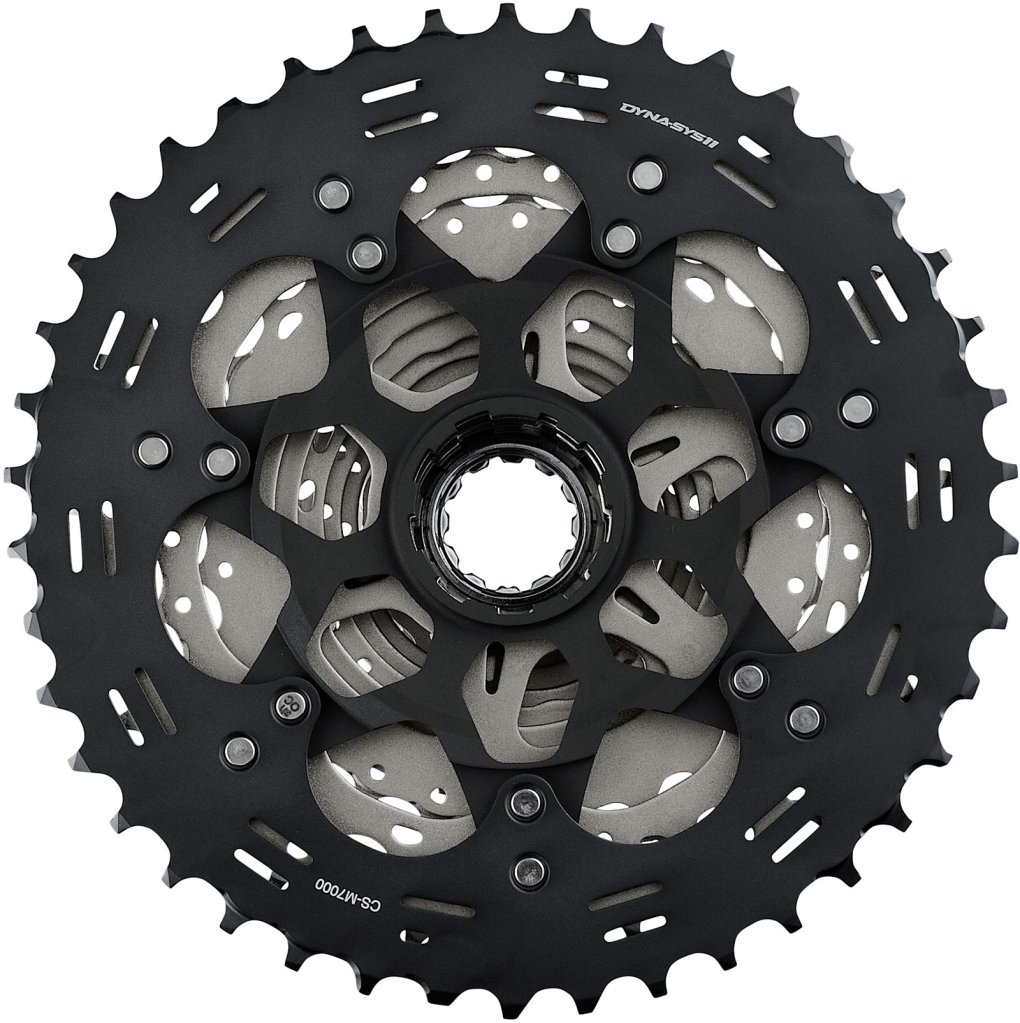 Shimano SLX CS-M7000 Cassette 11-speed - silver/black