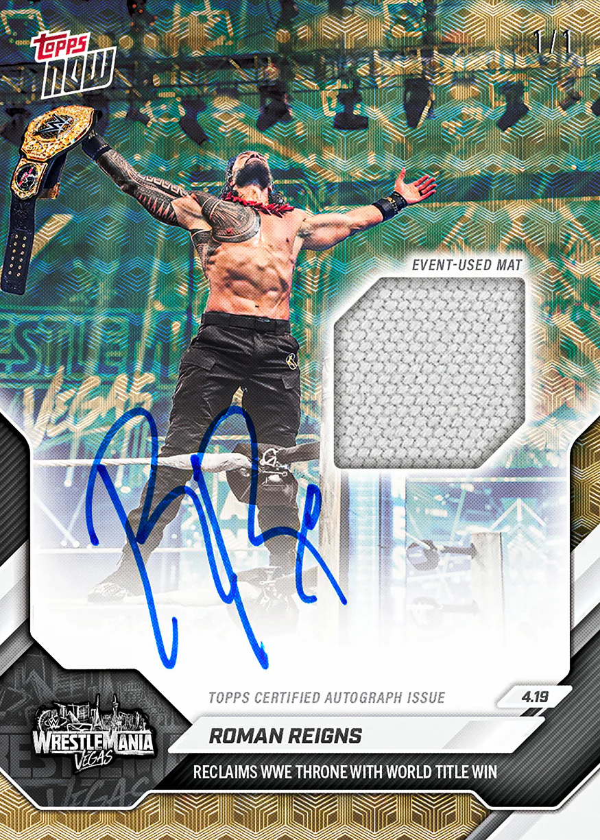 Roman Reigns - 2026 WWE Topps NOW® - Card 51 - PR: 6660