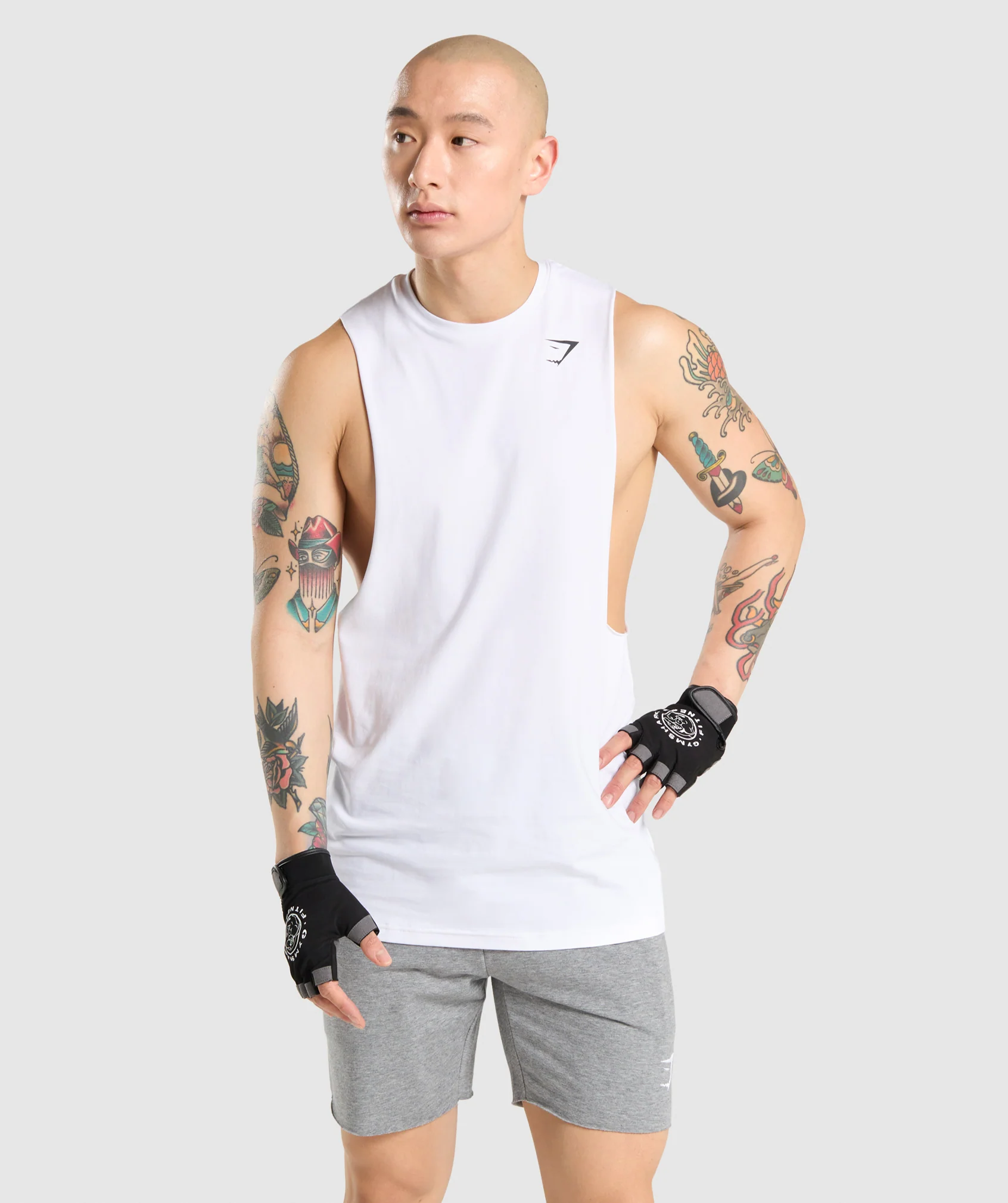 Critical Drop Arm Tank White