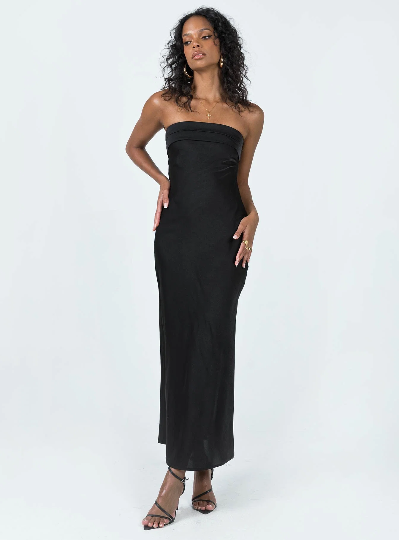 Shaun Midi Dress Black