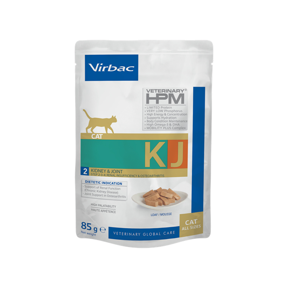 Veterinary HPM - Cat Kidney & Joint - Mousse - 12 x 85 g