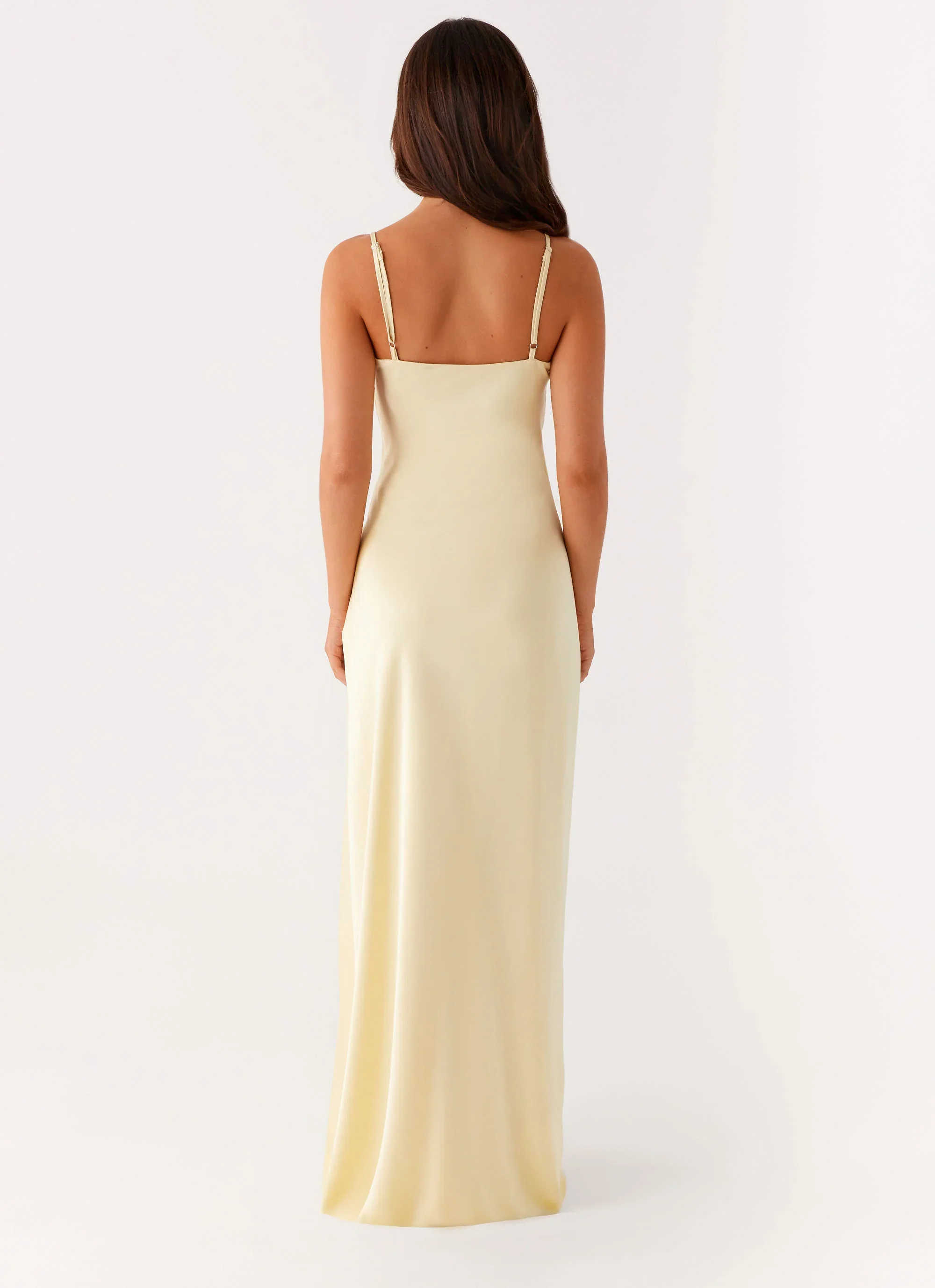 Elona Maxi Dress - Baby Yellow