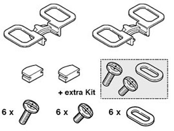 Campagnolo ProFit Metal Clamp and Srews PD-RE200