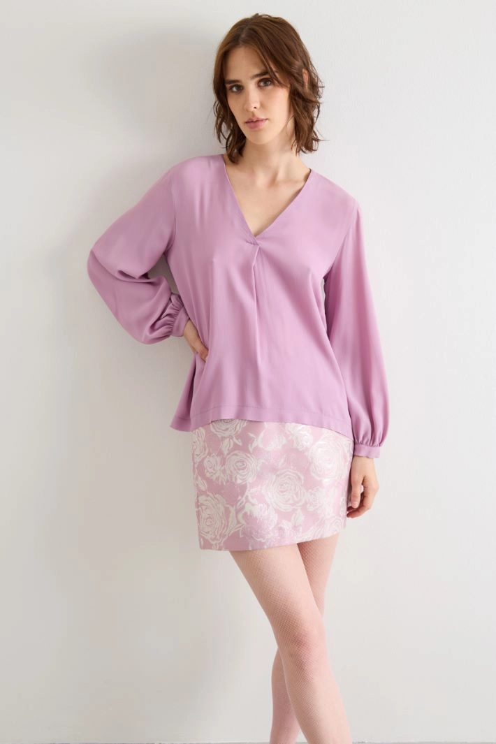 Crepe blouse - PINK