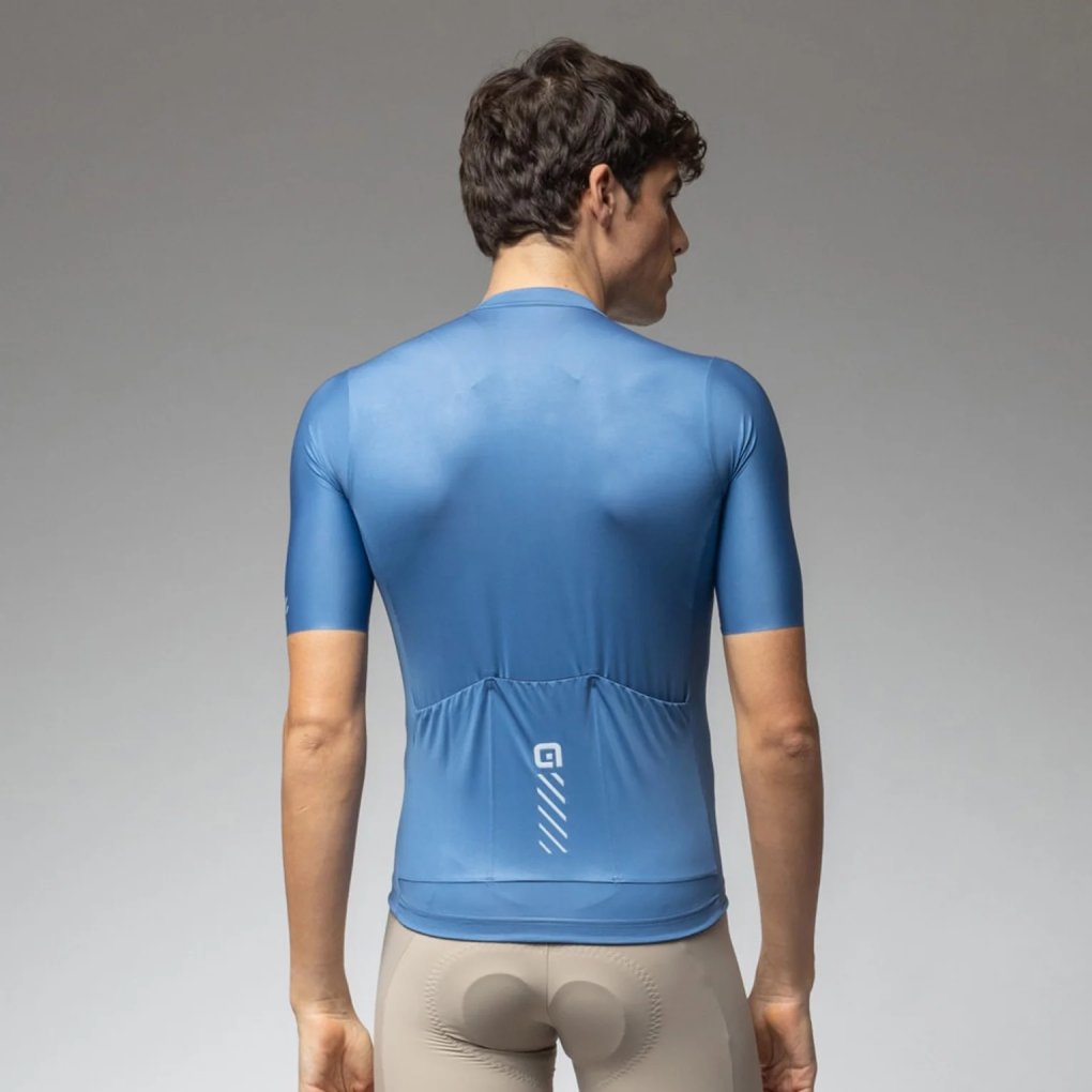 Alé PRAGMA Color Block Short Sleeve Jersey Men - cerulean blue
