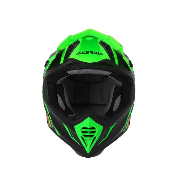 Casque cross Acerbis X-TRACK VTR ECE 2206 2023 - Vert / NoirRef : AE3611
