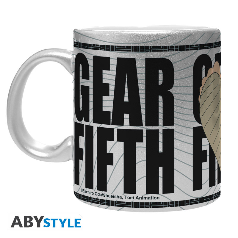 ONE PIECE Mug with silver finish Luffy Gear 5th