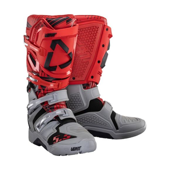 Leatt GPX 5.5 FLEXLOCK 2024 cross boots - Red / BlackRef: LB0778