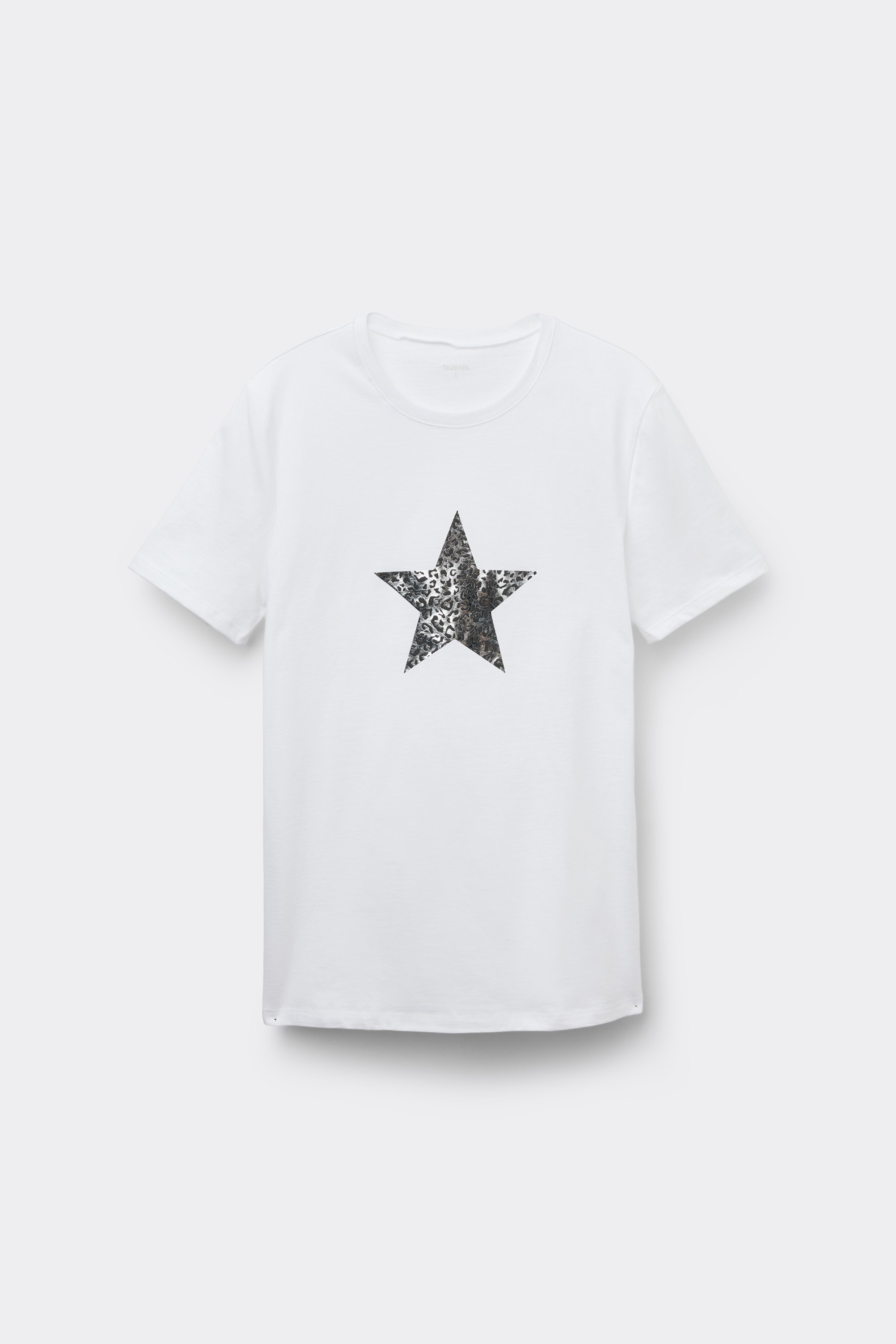 100% Cotton T-Shirt with Print