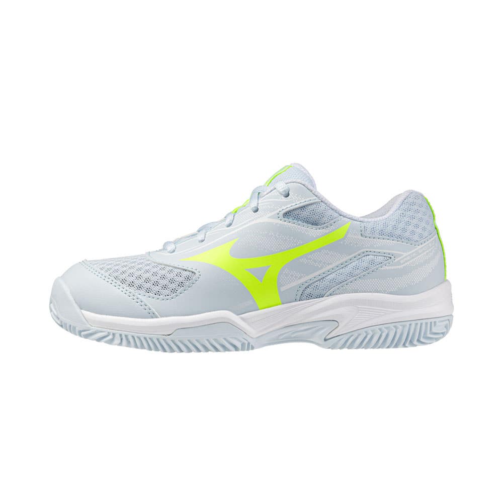 MIZUNO BREAK SHOT 5 CLAY COURT WHITE/YELLOW JUNIOR 61GC2555