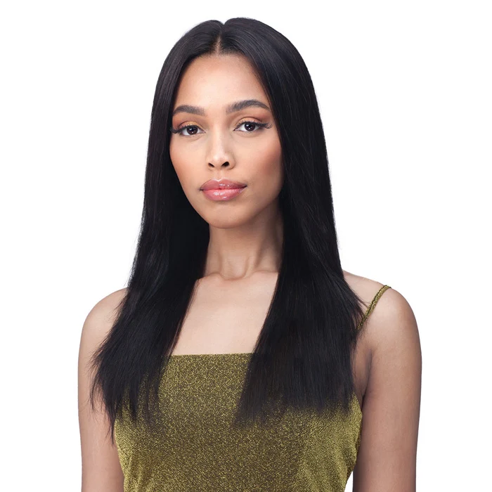 Bobbi Boss 100% Unprocessed Remy HD Lace Part Bundle Hair Wig -STRAIGHT 20