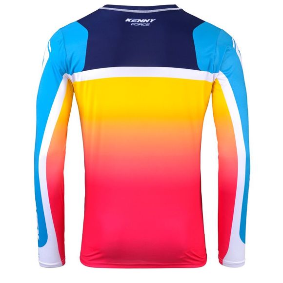 Maillot cross Kenny FORCE - SPRING SUMMER 2025 - Bleu / JauneRef : KE2492