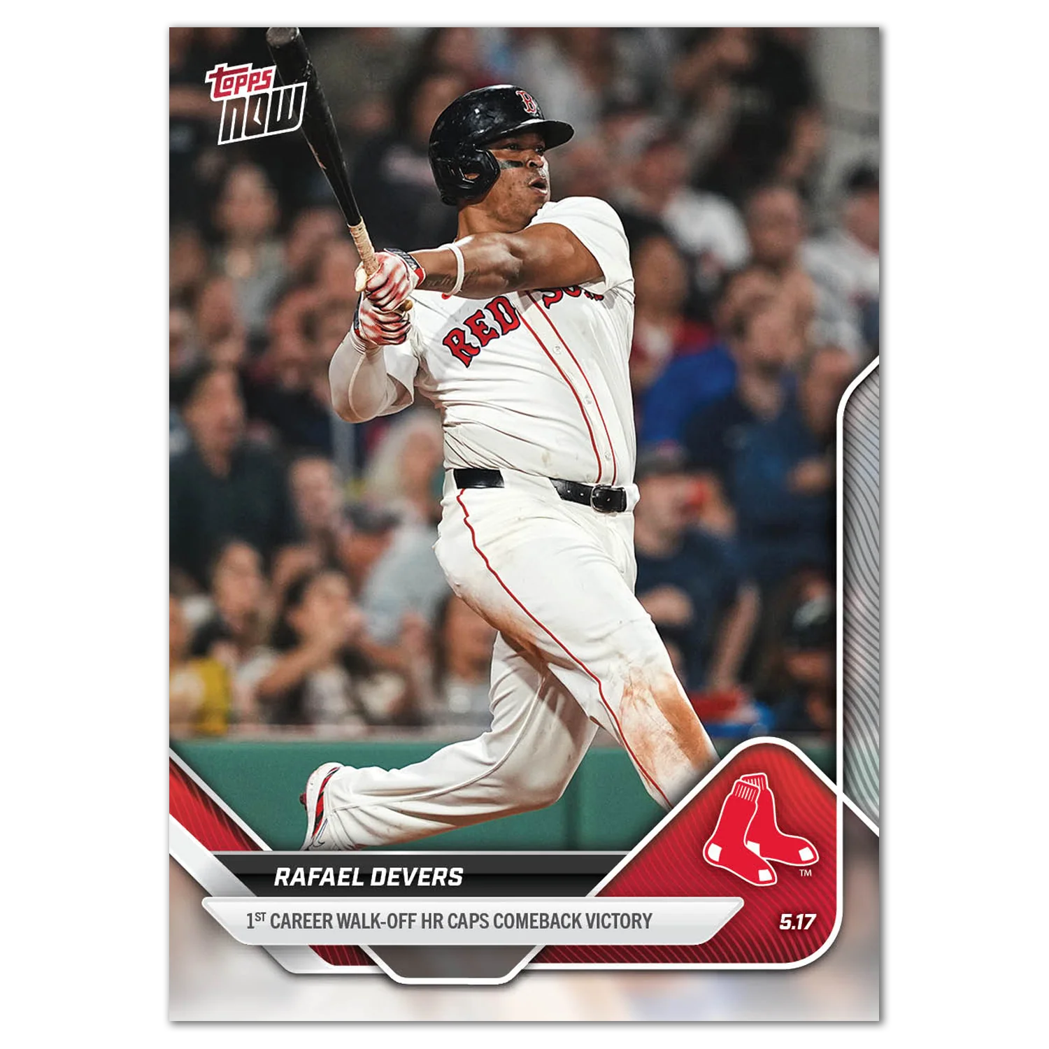 Rafael Devers - 2025 MLB Topps NOW® - Card 189