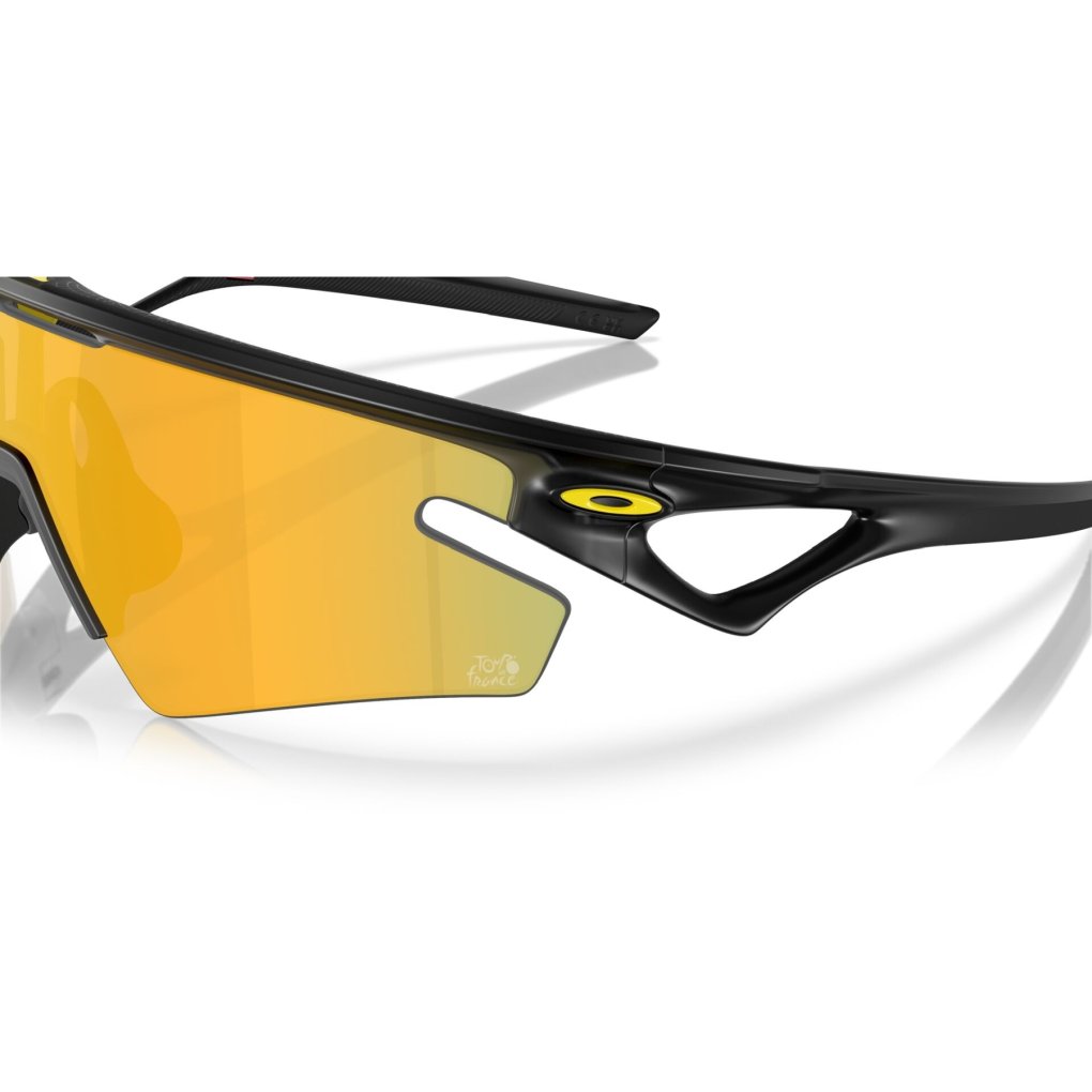 Oakley Sphaera Slash Glasses - 2025 Tour De France™ - Matte Black Ink/Prizm 24K Polarized - OO9499-0836