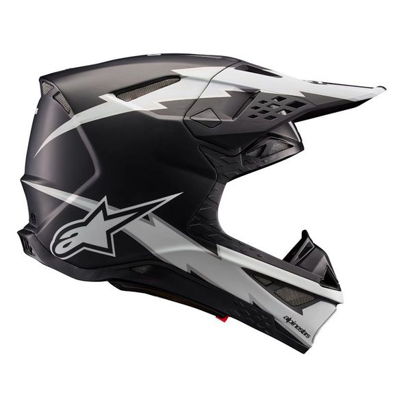 Casque cross Alpinestars SUPERTECH S-M10 - AMPRESS 2025 - Noir / BlancRef : AP3232