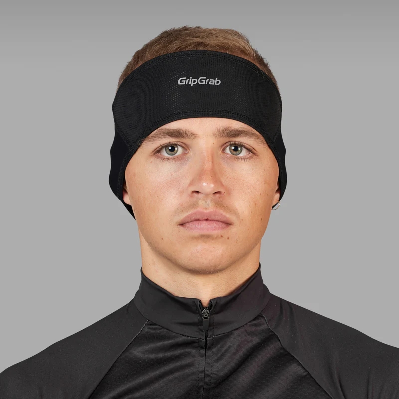 GripGrab Windproof Headband - Black
