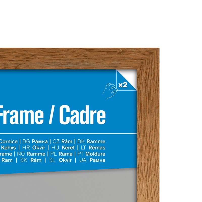 MDF Oak Frame Mini (40 x 50 cm)
