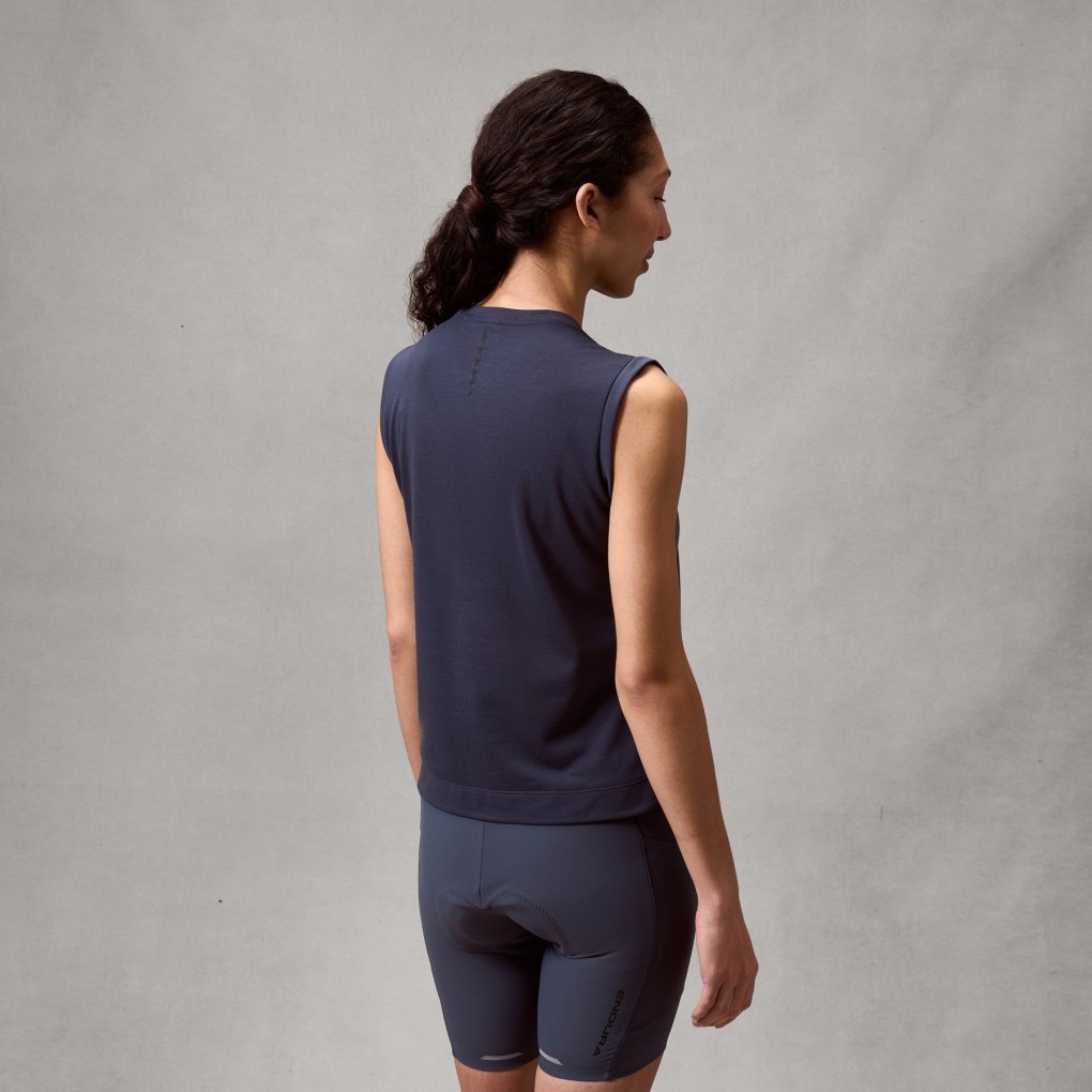 Endura Loop Tech Tank Top Women - carbon grey