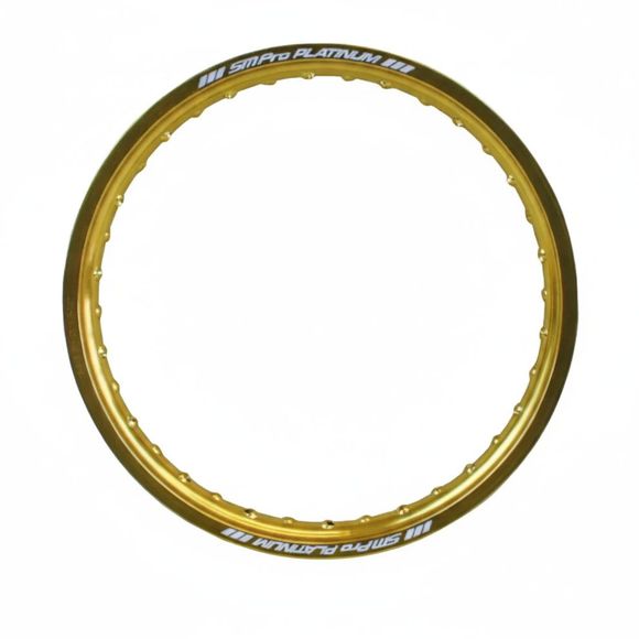 SM Pro 19 X 1.85 36 hole PLATINIUM Universal rim - YellowRef: Smp0016 / Smr820236Br