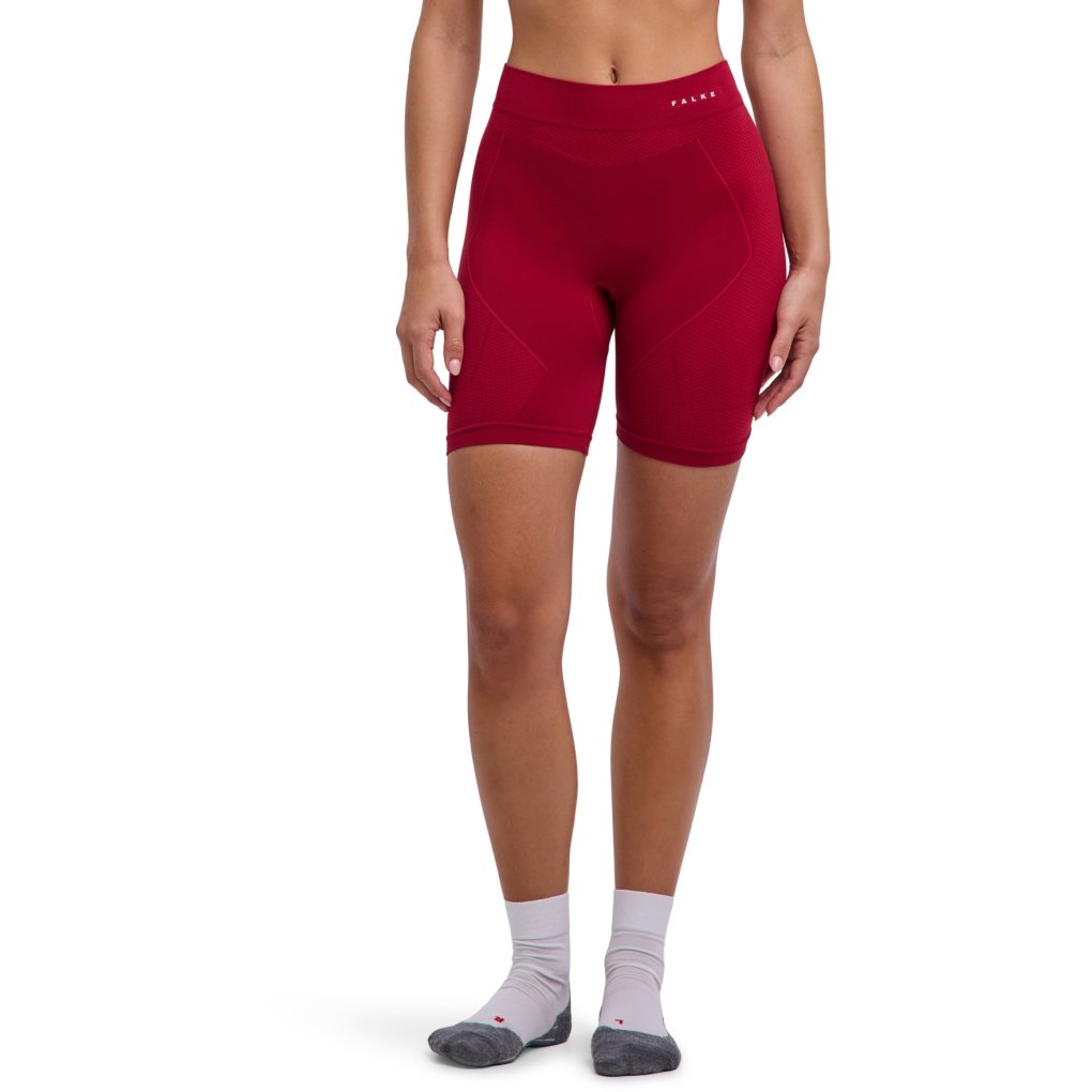 Falke Warm Trend Short Tights Women - ruby 8830