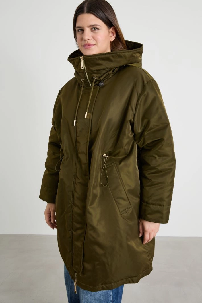 Padded parka - MILITARY GREEN