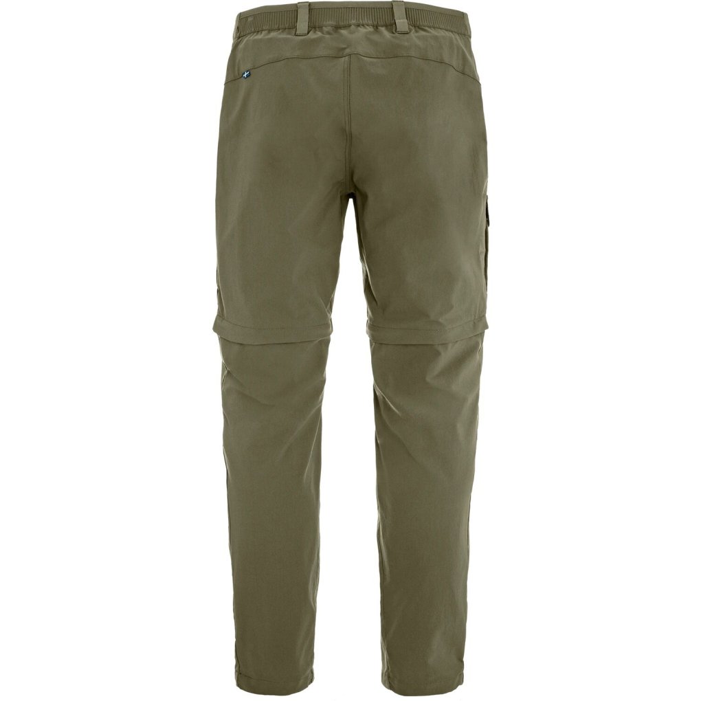 Fjällräven Abisko Hybrid Trail Zip-off Trousers Men - Regular - laurel green