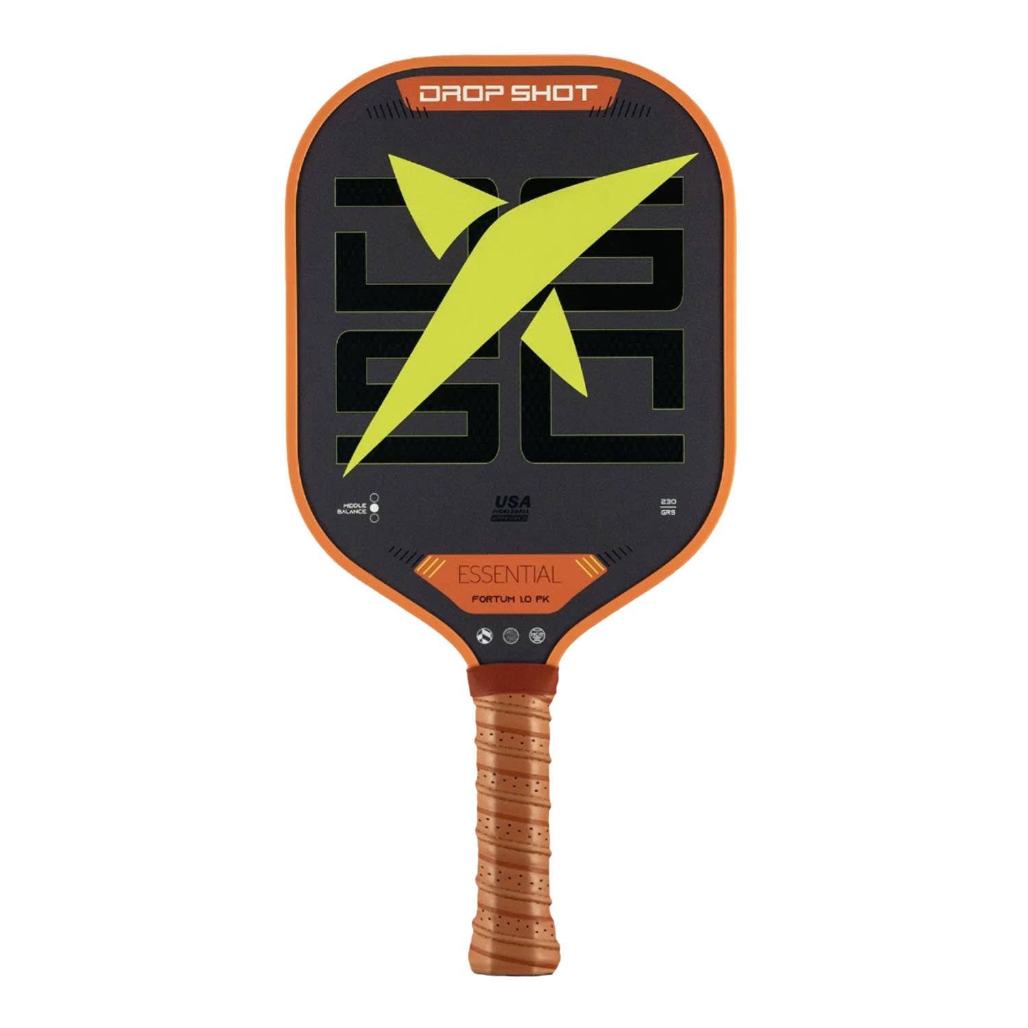 PACK 2PCS. PICKLEBALL FORTUM 1.0 + 4 PCS DROPSHOT OUTDOOR BALLS