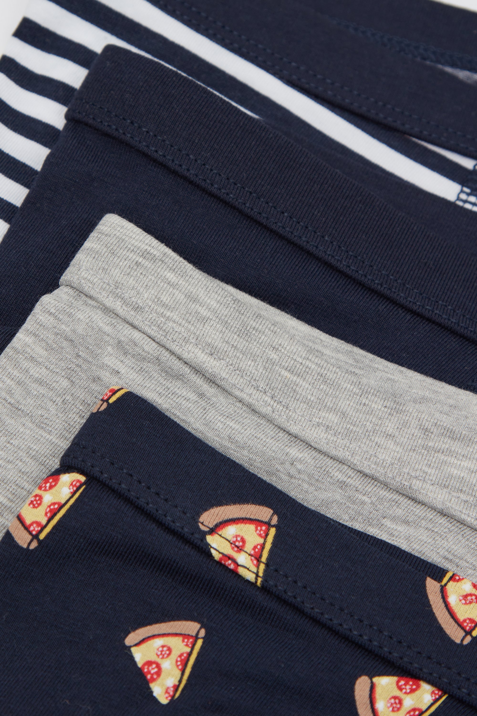 4 Pairs of Boys' Printed Cotton Boxers