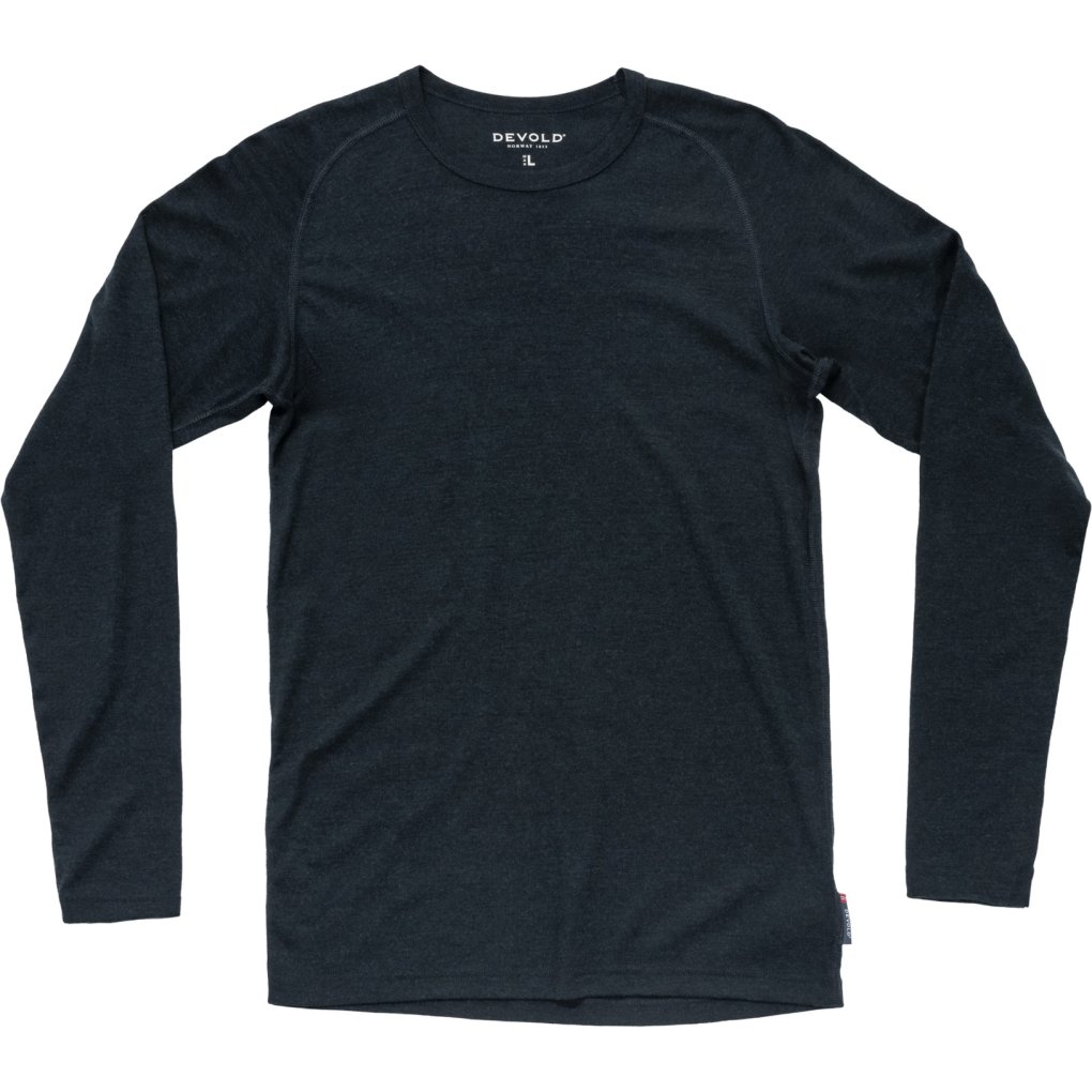 Devold Lauparen Merino 190 Base Longsleeve Shirt Men - 284A Ink