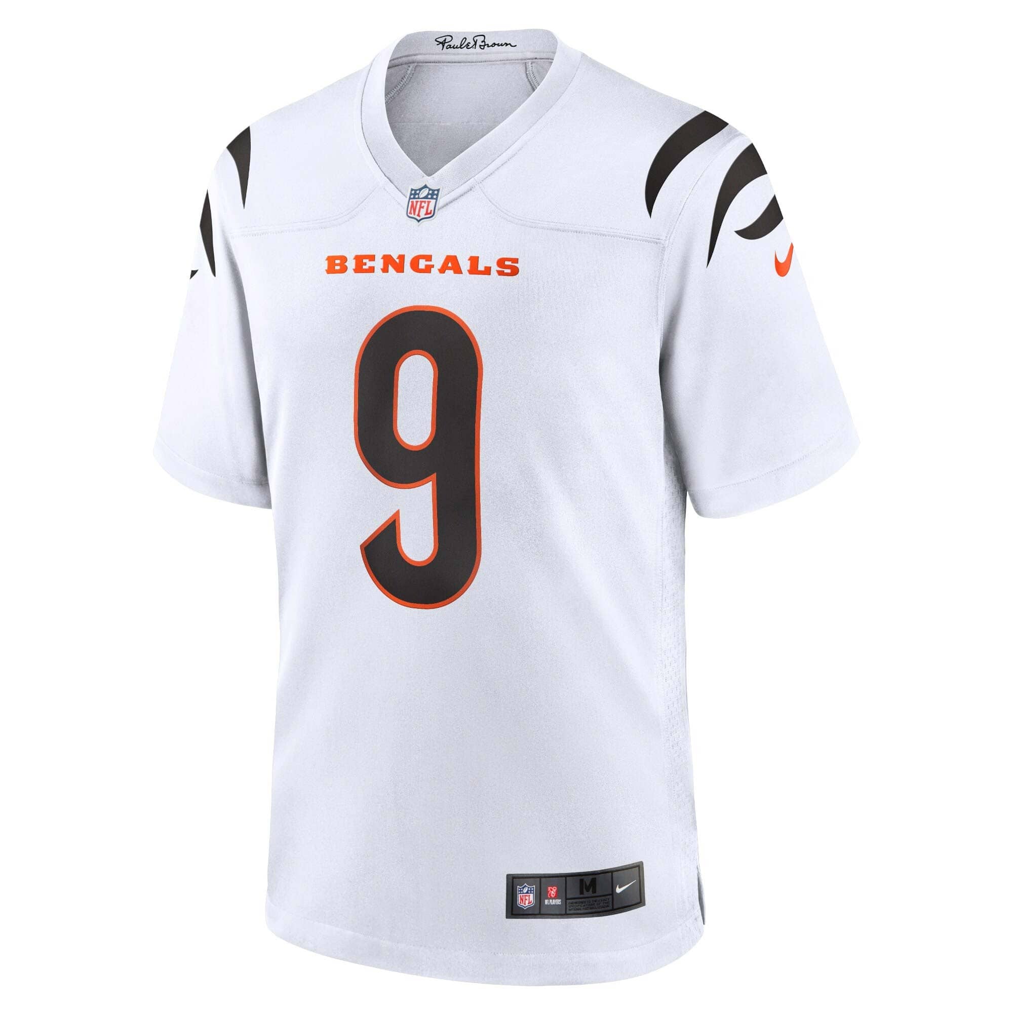 Joe Burrow #9 Cincinnati Bengals Nike Game NFL Football Jersey White