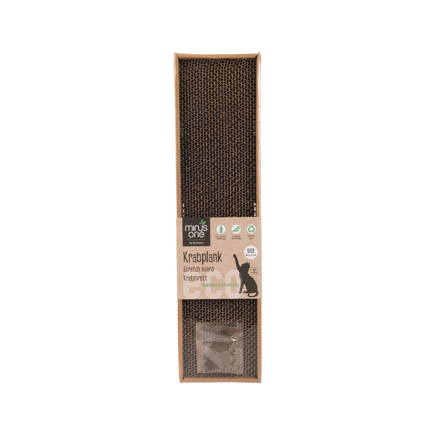 Beeztees Minus One Scratching Plank Ilano - 48.5 x 12 x 5 cm