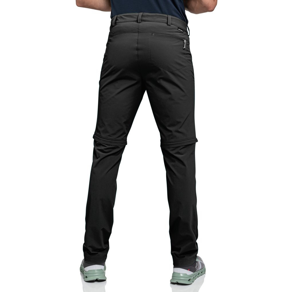 Schöffel Folkstone Zip Off Pants Men - Regular - black 9990